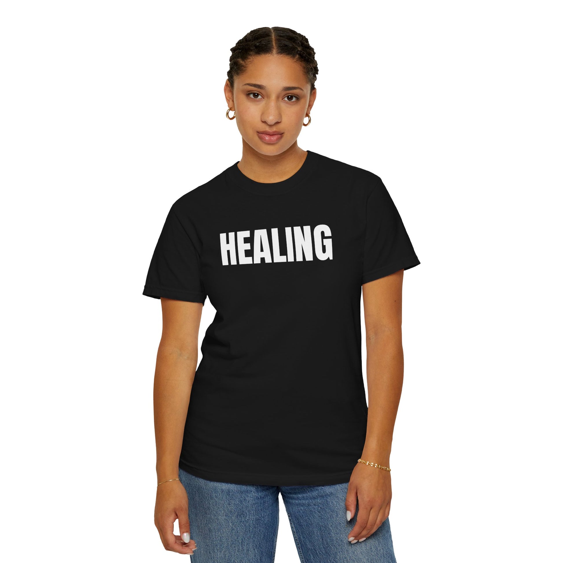 Healing T-Shirt – Motivational Graphic Tee for Men & Women, Unisex Shirt, Graphic Tee, Statement Shirt